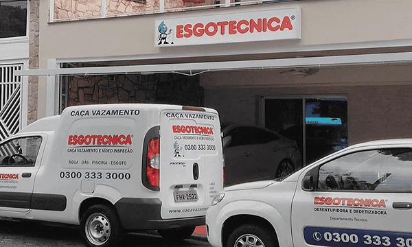 Foto da fachada da sede da Eletricista