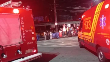 Curto-circuito causa incêndio em Bar no Litoral de São Paulo